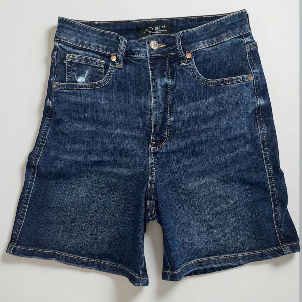Judy Blue High Rise Sorbtek Cooling Denim Shorts Style JB150286 Size M